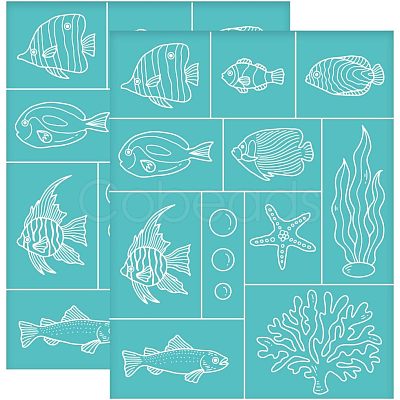 Self-Adhesive Silk Screen Printing Stencil DIY-WH0338-074-1