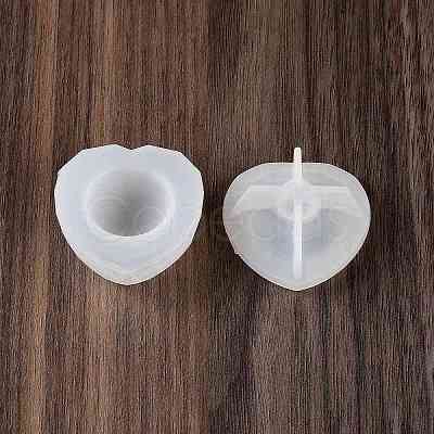 Heart DIY Candle Cup Silicone Molds DIY-Q037-11D-1