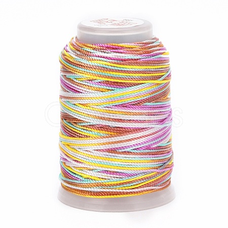 5 Rolls 12-Ply Segment Dyed Polyester Cords WCOR-P001-01B-019-1
