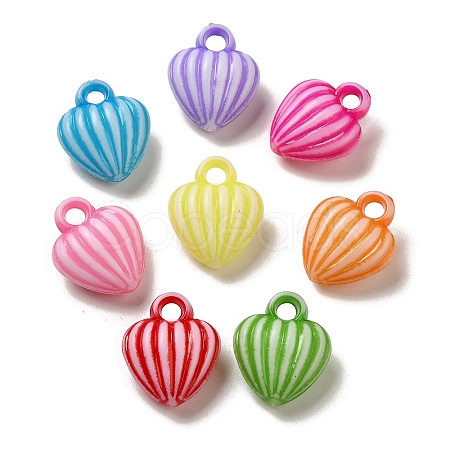 Opaque Acrylic Pendants OACR-E039-32-1