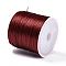 30M Elastic Crystal Thread, Jewelry Beading Cords, For Stretch Bracelet Making, Dark Red, 0.8mm, about 32.81 Yards(30m)/Roll