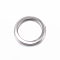 Tarnish Resistant 201 Stainless Steel Linking Rings, Ring, Stainless Steel Color, 11x1mm