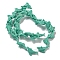 Synthetic Coral Carved Beads Strands, Dyed, Dolphin, Medium Turquoise, 23x9x12mm, Hole: 1mm, about 26pcs/strand, 12.20''(31cm)