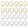 24Pcs 4 Styles Brass Leverback Earring Findings KK-SZ0001-49-1