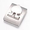 304 Stainless Steel Magnetic Clasps STAS-P100-11P-2