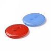 Acrylic Sewing Buttons X-BUTT-E084-B-M-3