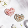 Valentine's Day Love Heart Soap DIY Food Grade Silicone Mold PW-WG51517-01-4