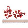 Chinese Style Alloy Enamel Chandelier Components Links X-ENAM-E329-67E-G-3