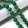 Synthetic Malachite Beads Strands G-H023-A05-01-2