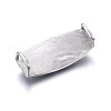 304 Stainless Steel Slide Charms STAS-F179-19AS-2