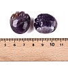 Natural Amethyst Footprint Figurines DJEW-N003-02B-3