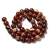 Natural Red Snakeskin Jasper Beads Strands X-G-H298-A02-03-3
