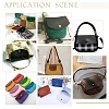   4 sets 4 colors Imitation Leather Sew on Bag Cover FIND-PH0006-89-7