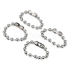 Non-Tarnish 304 Stainless Steel Ball Chain Bracelets BJEW-G618-03P-4