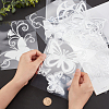 Gorgecraft 8Sheets 4 Style Waterproof Plastic Car Stickers DIY-GF0005-52-3