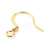 Brass Earring Hooks KK-F824-015A-G-3