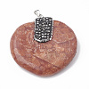 Synthetic Coral Pendants CORA-S023-30-2