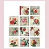 50pcs Retro Scrapbook Paper PW-WG92BB9-05-1