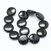 Natural Black Onyx Beads Strands G-E469-09-3mm-2