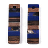 Translucent Resin & Walnut Wood Pendants RESI-TAC0017-47-A01-2