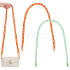 WADORN 2Pcs 2 Colors Acrylic Curban Chain Bag Straps FIND-WR0008-64-1