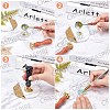 CRASPIRE DIY Stamp Making Kits DIY-CP0001-90A-6