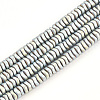 Electroplate Non-magnetic Synthetic Hematite Beads Strands G-T061-165-2