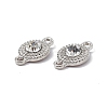 Alloy Crystal Rhinestone Connector Charms FIND-A024-17P-3