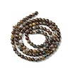 Natural Pietersite Beads Strands G-K365-C03-01-3