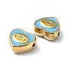 Ion Plating(IP) 304 Stainless Steel Enamel Beads STAS-Q318-11D-2