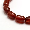Natural Carnelian Column Beads Strands G-P063-67-5