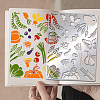 Vegetable Custom Stainless Steel Metal Cutting Dies Stencils DIY-WH0289-067-5