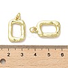 Rack Plating Brass Pendants KK-M276-01G-3