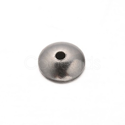 Tarnish Resistant Apetalous 304 Stainless Steel Bead Caps STAS-M212-01A-1