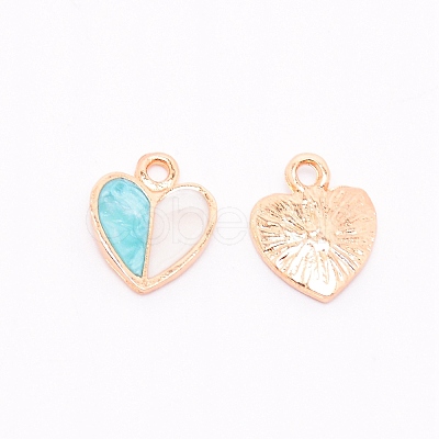 Alloy Enamel Pendants ENAM-CJC0002-02D-1