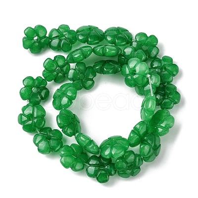 Dyed Natural Malaysia Jade Beads Strands G-H023-B18-01-1