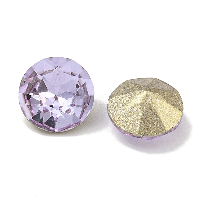 Glass Rhinestone Cabochons RGLA-L029-13B-371-1