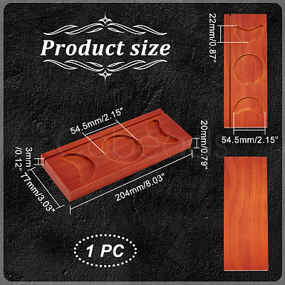 Wooden Display Bases DJEW-WH0018-36-1