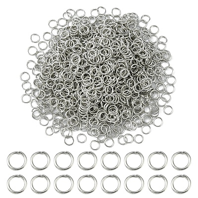 Iron Open Jump Rings IFIN-YW0001-41P-1