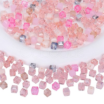 2 Bags Imitation Artificial Crystal Glass Beads GLAA-SZ0001-95C-09-1