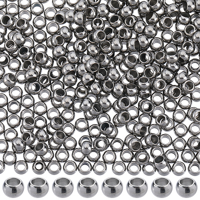 SUNNYCLUE 304 Stainless Steel Spacer Beads STAS-SC0006-87A-1