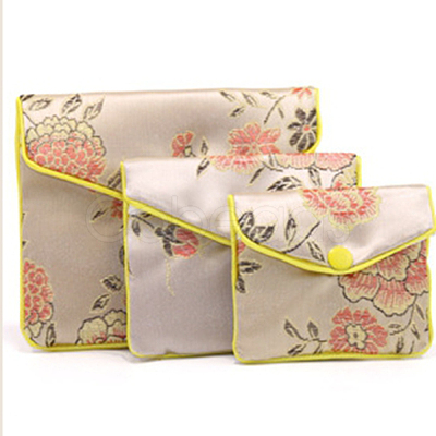 Brocade Cloth Bags ABAG-WH0028-02E-1