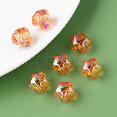 1-Hole Transparent Acrylic Buttons MACR-S373-129-C04-1