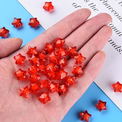 Transparent Acrylic Beads TACR-S152-01A-712-1