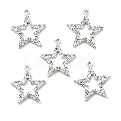 Alloy Rhinestone Pendants ALRI-C007-28P-1