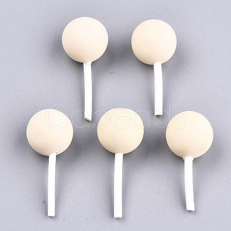 Handmade Polymer Clay 3D Lollipop Embellishments CLAY-T016-82F-1