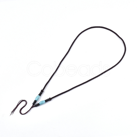 (Holiday Stock-Up Sale)Nylon Cord Necklace Making MAK-T005-23A-1