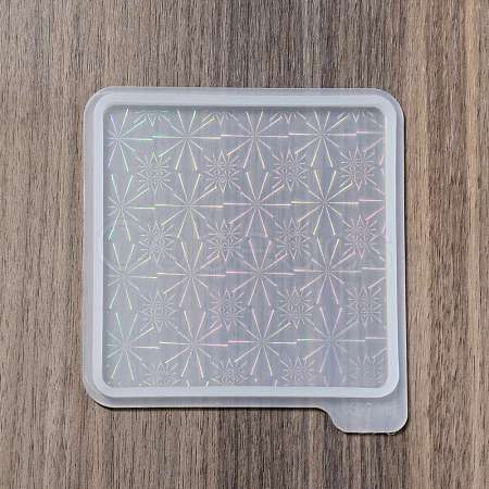 DIY Laser Effect Cup Mat Silicone Molds DIY-A034-23-1