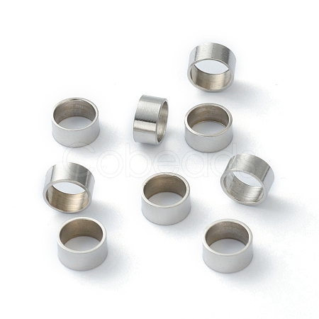 Non-Tarnish 201 Stainless Steel Spacer Beads STAS-B006-18P-1