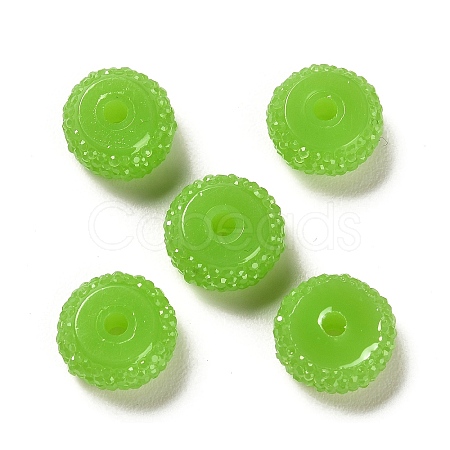 Opaque Resin Beads RESI-B020-07N-1